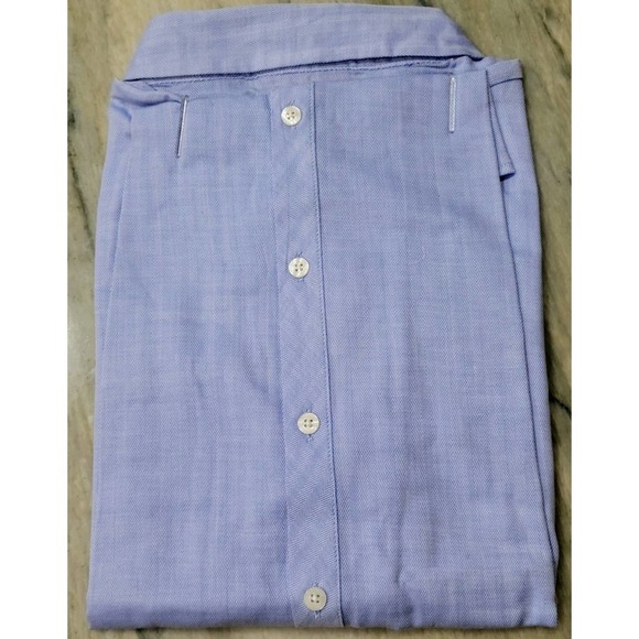 Lady Vesi Women Button Down Shirt French Blue Large NWT - Picture 5 of 10